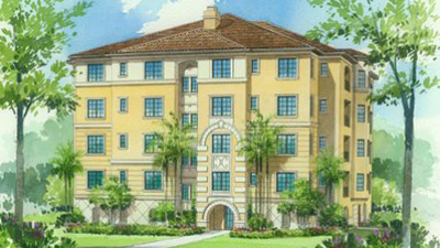 new construction pre-construction home building in The Colony Golf & Bay Club Naples FL