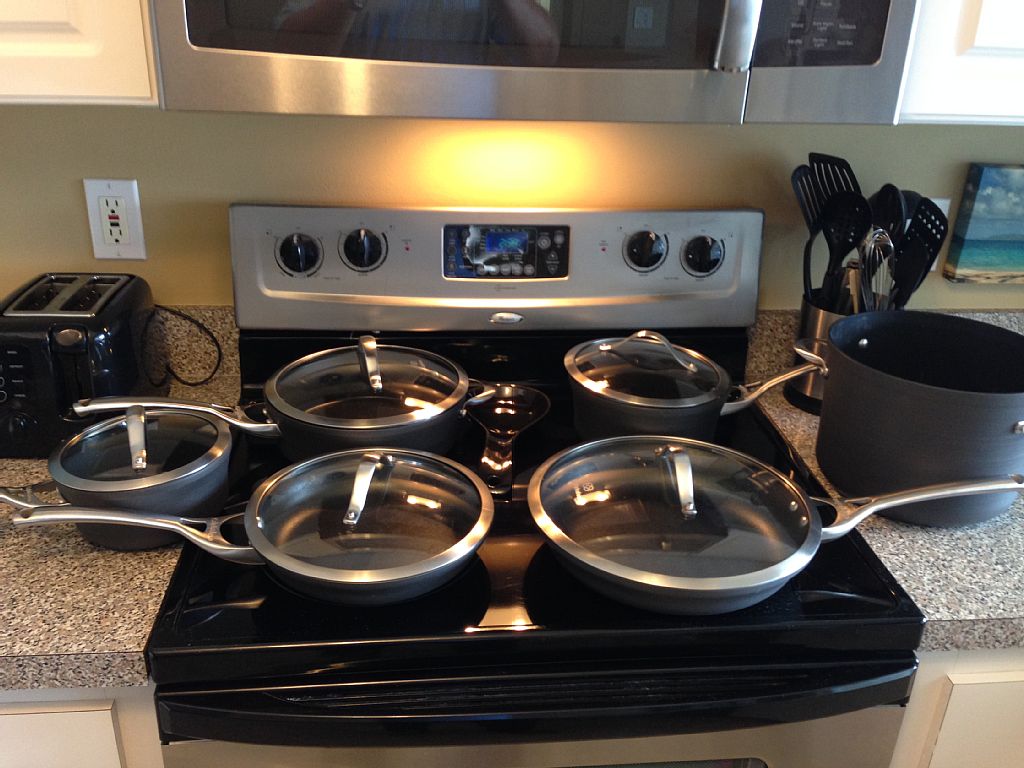 New Top Quality Pots/Pans Complete Set for Cooking Everything