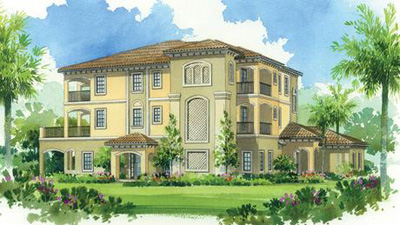 The Colony new home building, Naples, FL